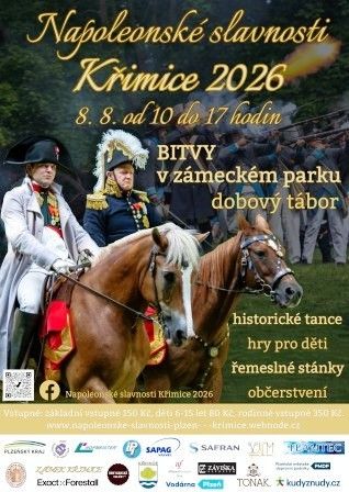 Napoleonské slavnosti Křimice 2026 web