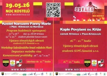 noc kostelů - web