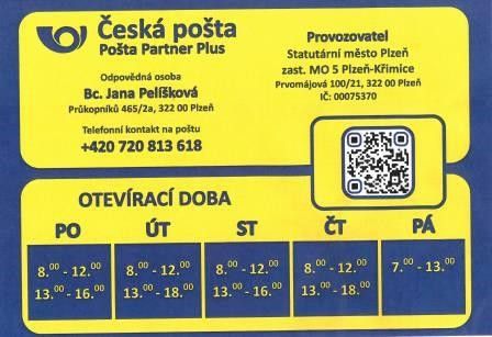 Pošta CP - web